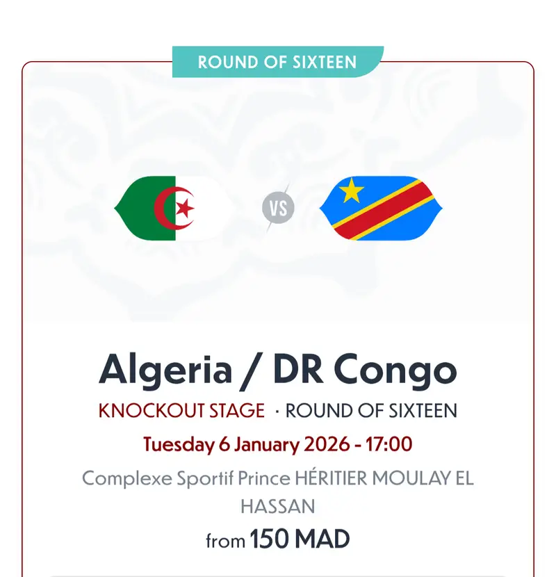 Algeria / DR Congo Alt